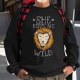Lion She Keeps Me Wild Gifts For Lion Lovers Funny Gifts Sweatshirt Gifts for Old Men