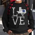 Love Dallas Texas Cowboy Or Cowgirl Gift For Womens Sweatshirt Gifts for Old Men