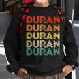 Love Heart Duran Vintage Style Black Duran Sweatshirt Gifts for Old Men