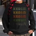 Love Heart Kerem Grunge Vintage Style Black Kerem Sweatshirt Gifts for Old Men