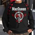 Macqueen Clan Scottish Name Coat Of Arms Tartan Sweatshirt Gifts for Old Men