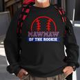 Mawmaw Of Rookie 1St Birthday Baseball Theme Matching Party Sweatshirt Gifts for Old Men