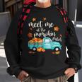 Meet Me At The Pumpkin Patch Halloween Thanksgiving Pumpkin Sweatshirt Gifts for Old Men