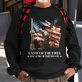 Memorial Day Land Of Free Because Of Brave Veterans American Sweatshirt Gifts for Old Men