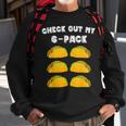 Mens Fitness Taco Funny Mexican 6Pack Gymer For Taco Lovers Sweatshirt Gifts for Old Men