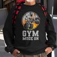 Mens Fitness Workout Gym Bodybuilder Gym Mode On Bodybuilding Sweatshirt Gifts for Old Men