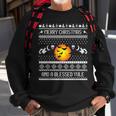 Merry Christmas And A Blessed Yule Ugly Christmas Sweaters Sweatshirt Gifts for Old Men