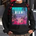 Miami Florida Sunset - I Love Miami Beach Souvenir Sweatshirt Gifts for Old Men