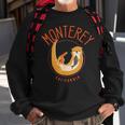 Monterey California Sea Otter Sweatshirt Gifts for Old Men