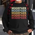 Moorpark California Moorpark Ca Retro Vintage Text Sweatshirt Gifts for Old Men