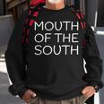 Mouth Of The South Humorous Southern Sweatshirt Gifts for Old Men