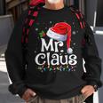 Mr And Mrs Claus Couples Matching Christmas Pajamas Santa Sweatshirt Gifts for Old Men