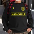 Nashville Tennessee - 615 Star Designer Badge Edition Sweatshirt Gifts for Old Men