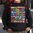 National Hispanic Heritage Month Mes De La Herencia Hispana Sweatshirt Gifts for Old Men