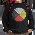 Native American Indian Words Of The Medicine Wheel Spiritual Sweatshirt Gifts for Old Men