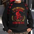 Never Underestimate A Grandpa With A Mountain Bike Sweatshirt Gifts for Old Men