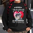 Never Underestimate An Old Woman With A Schnauzer Dog Lover Sweatshirt Gifts for Old Men
