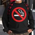 No Smoking Symbol Sweatshirt Gifts for Old Men