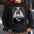 Occult Gothic Dark Satanic Unholy Nun Witchcraft Horror Goth Sweatshirt Gifts for Old Men