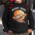 Occupy Mars Space Explorer Astronomy Rocket Science Sweatshirt Gifts for Old Men