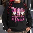 In October We Wear Pink For Breast Cancer Awareness Gnomes Sweatshirt Gifts for Old Men
