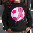In October We Wear Pink Soccer Breast Cancer Awareness Sweatshirt Gifts for Old Men
