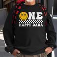 One Happy Dude Dada 1St Birthday Family Matching Sweatshirt Gifts for Old Men