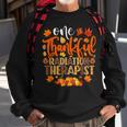 One Thankful Radiation Therapist Thanksgiving Sweatshirt Gifts for Old Men