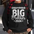 Only Child Crossed Out Big Brother 2024 Pregnancy Announce Sweatshirt Gifts for Old Men