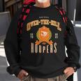 Over The Hill Hooper Funny Fathers Day Basketball Basketball Funny Gifts Sweatshirt Gifts for Old Men