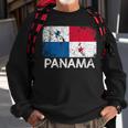 Panamanian Flag Vintage Made In Panama Sweatshirt Gifts for Old Men