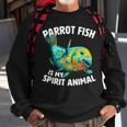 Parrotfish For Global Warming Activist Biologist Sweatshirt Gifts for Old Men