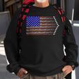 Patriotic 4Th Of July Usa American Flag Fighter Jets Sweatshirt Gifts for Old Men