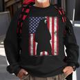 Patriotic Black Bear American Flag Usa 4Th Of July Sweatshirt Gifts for Old Men