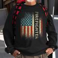Patriotic Firefighter Gifts American Usa Flag Funny Gift For Mens Sweatshirt Gifts for Old Men