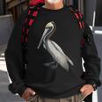 Pelican Cute Brown Pelican Sweatshirt Gifts for Old Men