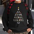 Penguin Christmas Tree Ugly Christmas Sweater Sweatshirt Gifts for Old Men