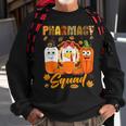 Pharmacy Squad Turkey Pumpkin Pilgrim Pills Thanksgiving Day Sweatshirt Gifts for Old Men