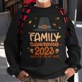 Pilgrim Hat Family Thanksgiving 2023 Thankful For My Tribe Sweatshirt Gifts for Old Men