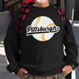Pittsburgh Baseball Vintage Pride Love City Sweatshirt Gifts for Old Men