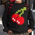 Pixel Cherries 80S Video Game Halloween Costume Easy Group Sweatshirt Gifts for Old Men