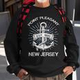 Point Pleasant Nj Vintage Nautical Anchor And RopeSweatshirt Gifts for Old Men