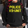 Police K-9 Unit Officer Dog Canine Deputy Police K-9 Handler Sweatshirt Gifts for Old Men