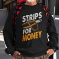 Powerline Electrical Dad Electricians Gift Strips For Money Sweatshirt Gifts for Old Men