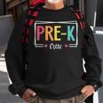 Pre-K Crew First Day Of School Welcome Back To School Sweatshirt Gifts for Old Men