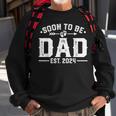 Promoted To Daddy Est 2024 Soon To Be Dad 2024 Sweatshirt Gifts for Old Men