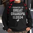 Promoted To Great Grandpa 2024 Soon To Be Great Grandpa Sweatshirt Gifts for Old Men