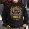 Promoted To Uncle Est 2024 Leveled Up To Daddy & Dad Sweatshirt Gifts for Old Men