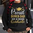 Proud Bonus Dad Of A 2023 Graduate Senior 2023 Graduation Sweatshirt Gifts for Old Men