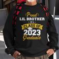 Proud Lil Brother Class Of 2023 Graduate Senior Graduation Sweatshirt Gifts for Old Men